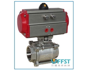 氣動(dòng)螺紋三片式球閥